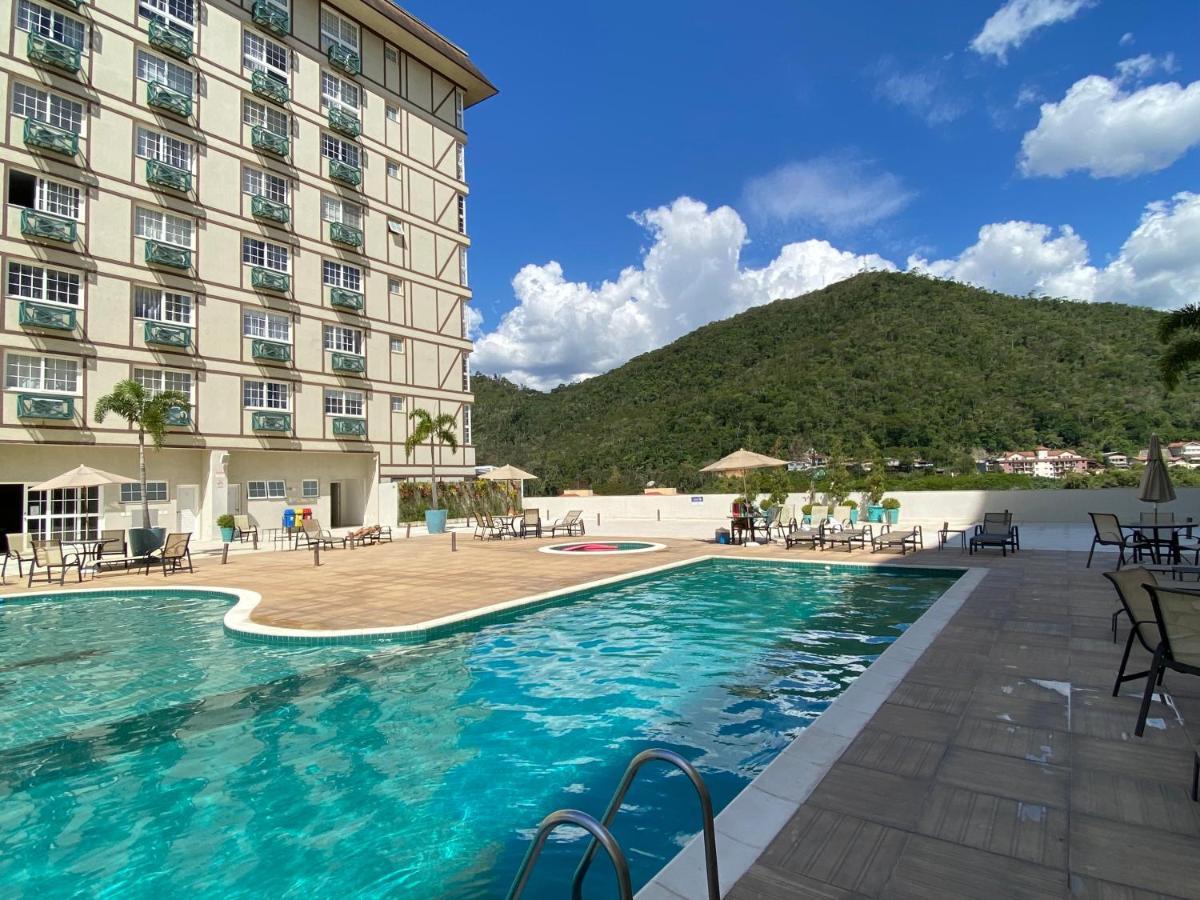 شقة Flat 217 Granja Brasil - Com Piscina Em Itaipava Petrópolis المظهر الخارجي الصورة