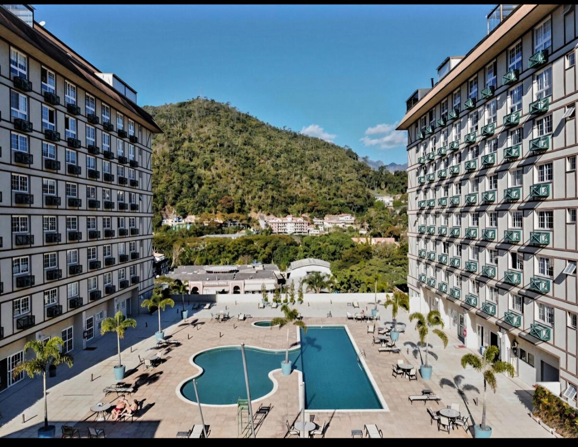 شقة Flat 217 Granja Brasil - Com Piscina Em Itaipava Petrópolis المظهر الخارجي الصورة